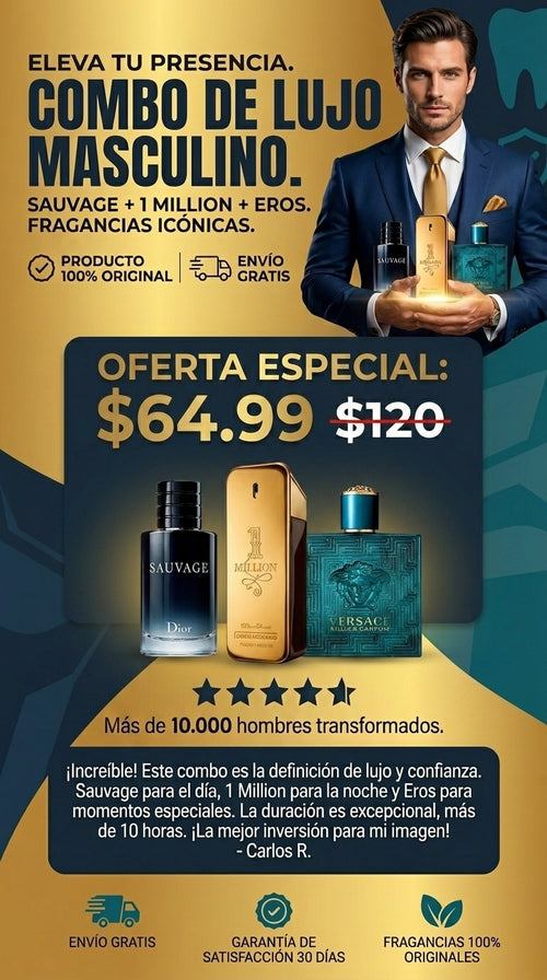 🔥 Las 3 Fragancias Más Deseadas del Mundo