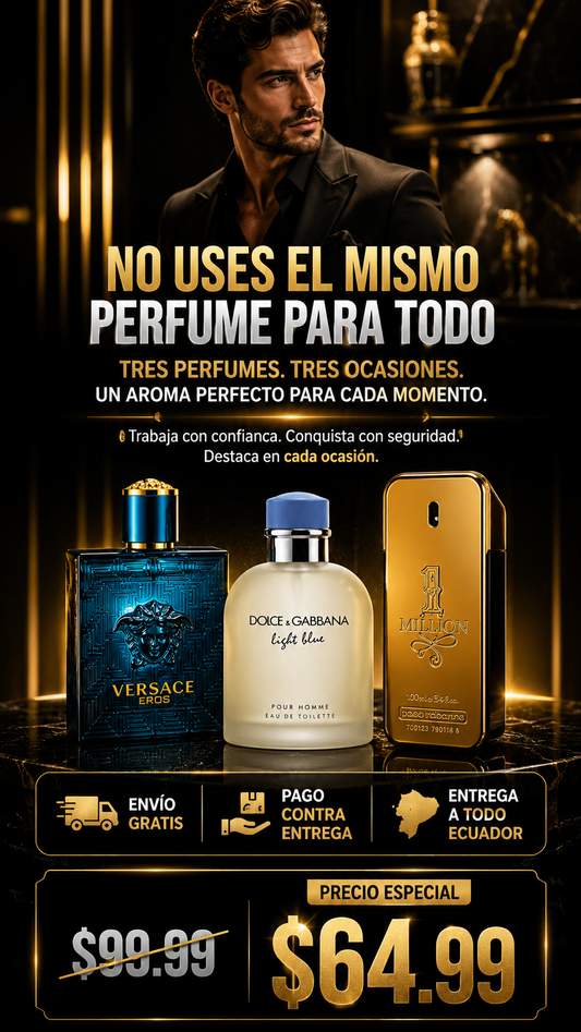 LA COLECCIÓN DE PERFUMES QUE TODO HOMBRE DEBERÍA TENER