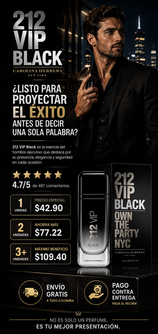 212 VIP Black – Carolina Herrera